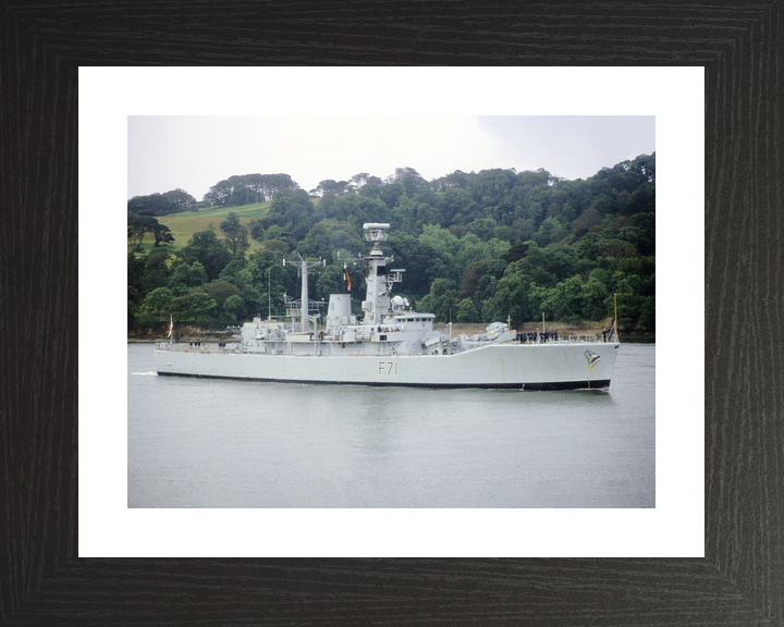 HMS Scylla F71 Leander Class Frigate August 1985 Photo Print - Posters, Prints, & Visual Artwork - by Hampshire Prints (image 2 of 9)