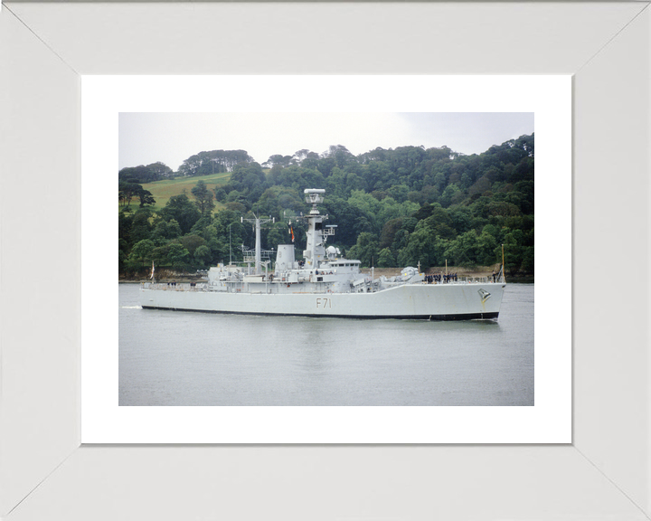 HMS Scylla F71 Leander Class Frigate August 1985 Photo Print - Posters, Prints, & Visual Artwork - by Hampshire Prints (image 4 of 9)