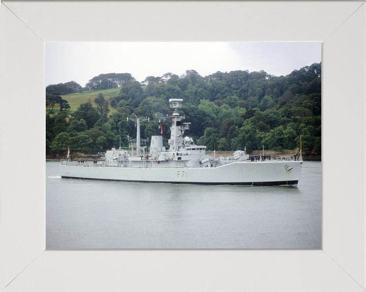 HMS Scylla F71 Leander Class Frigate August 1985 Photo Print - Posters, Prints, & Visual Artwork - by Hampshire Prints (image 5 of 9)