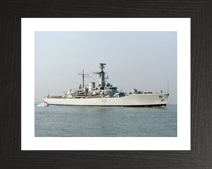 HMS Scylla F71 Leander Class Frigate May 1989 Photo Print - Posters, Prints, & Visual Artwork - by Hampshire Prints (image 2 of 9)
