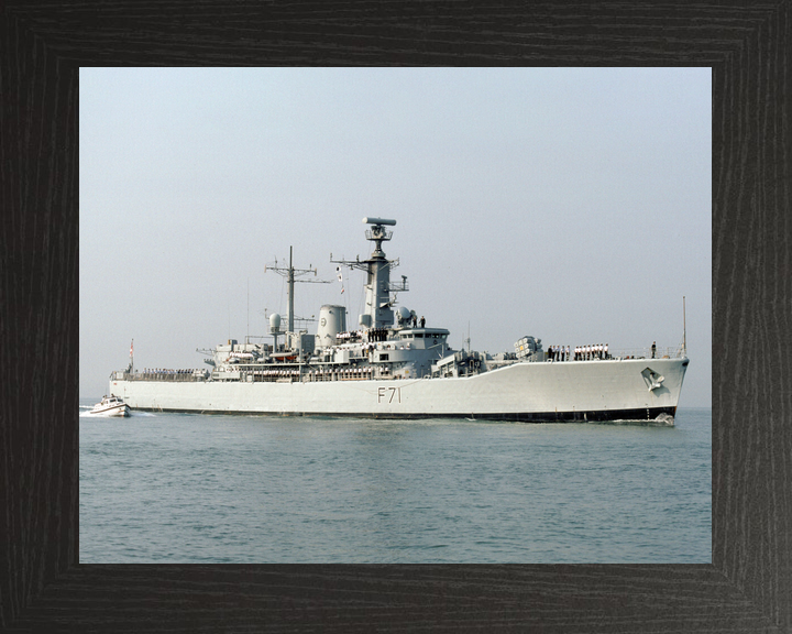 HMS Scylla F71 Leander Class Frigate May 1989 Photo Print - Posters, Prints, & Visual Artwork - by Hampshire Prints (image 3 of 9)