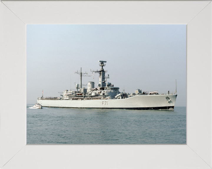 HMS Scylla F71 Leander Class Frigate May 1989 Photo Print - Posters, Prints, & Visual Artwork - by Hampshire Prints (image 5 of 9)