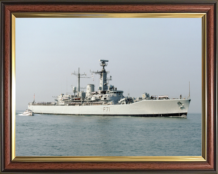 HMS Scylla F71 Leander Class Frigate May 1989 Photo Print - Posters, Prints, & Visual Artwork - by Hampshire Prints (image 9 of 9)