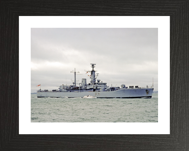 HMS Scylla F71 Leander Class Frigate September 1989 Photo Print - Posters, Prints, & Visual Artwork - by Hampshire Prints (image 2 of 9)