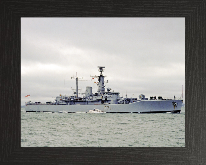 HMS Scylla F71 Leander Class Frigate September 1989 Photo Print - Posters, Prints, & Visual Artwork - by Hampshire Prints (image 3 of 9)