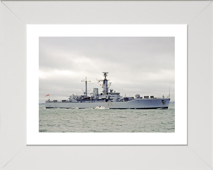 HMS Scylla F71 Leander Class Frigate September 1989 Photo Print - Posters, Prints, & Visual Artwork - by Hampshire Prints (image 4 of 9)