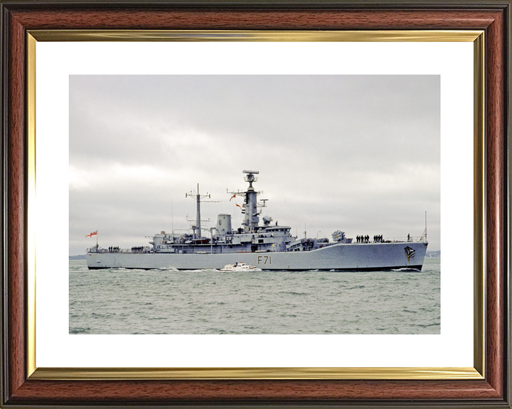 HMS Scylla F71 Leander Class Frigate September 1989 Photo Print - Posters, Prints, & Visual Artwork - by Hampshire Prints (image 8 of 9)