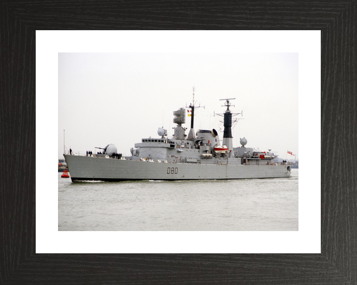 HMS Sheffield D80 Type 42 Destroyer November 1980 Photo Print - Posters, Prints, & Visual Artwork - by Hampshire Prints (image 2 of 9)
