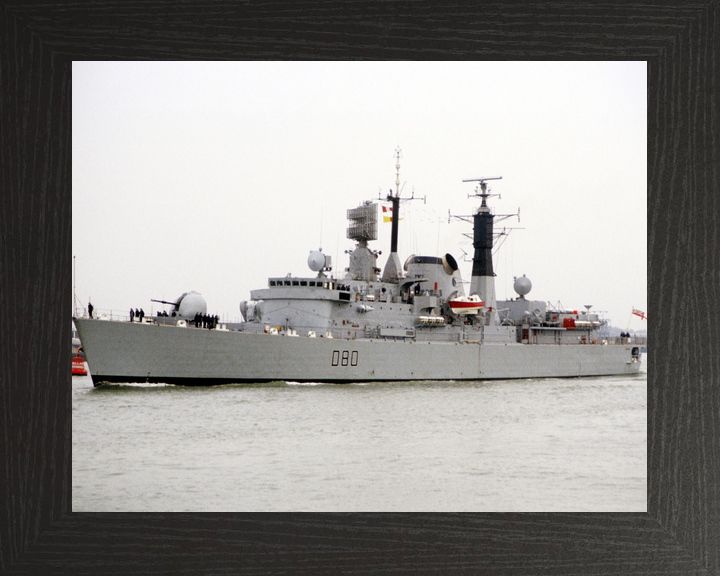 HMS Sheffield D80 Type 42 Destroyer November 1980 Photo Print - Posters, Prints, & Visual Artwork - by Hampshire Prints (image 3 of 9)