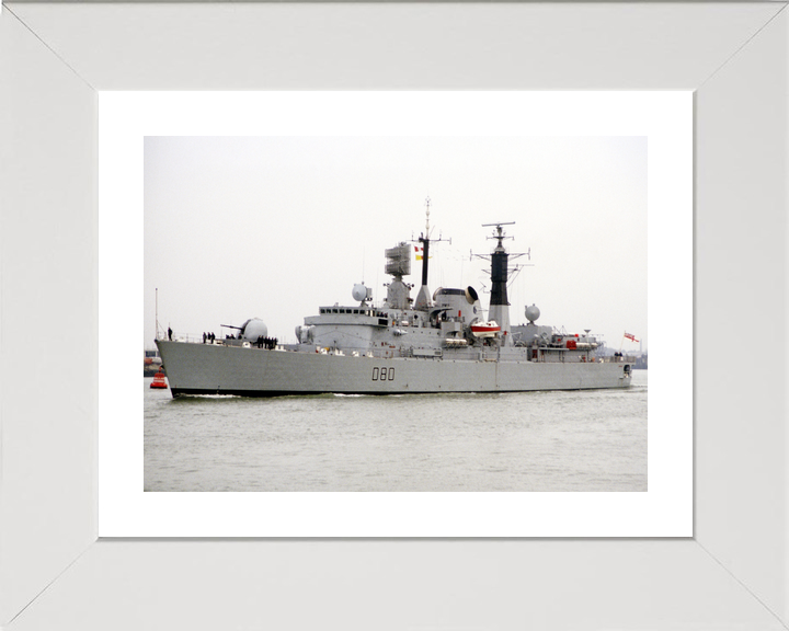 HMS Sheffield D80 Type 42 Destroyer November 1980 Photo Print - Posters, Prints, & Visual Artwork - by Hampshire Prints (image 4 of 9)
