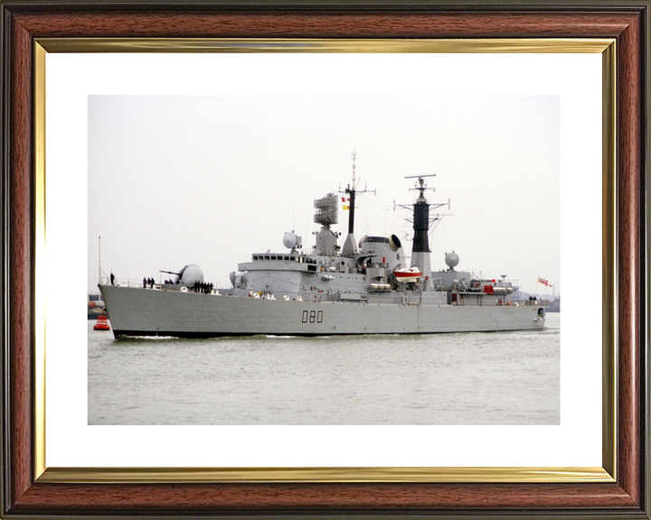 HMS Sheffield D80 Type 42 Destroyer November 1980 Photo Print - Posters, Prints, & Visual Artwork - by Hampshire Prints (image 8 of 9)