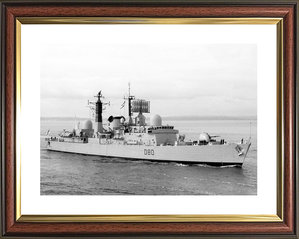 HMS Sheffield D80 Type 42 Destroyer July 1981 Photo Print - Posters, Prints, & Visual Artwork - by Hampshire Prints (image 8 of 9)