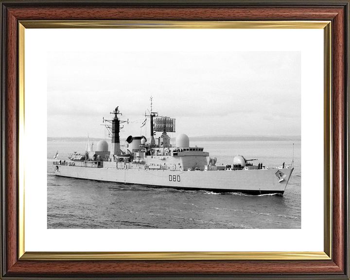 HMS Sheffield D80 Type 42 Destroyer July 1981 Photo Print - Posters, Prints, & Visual Artwork - by Hampshire Prints (image 8 of 9)