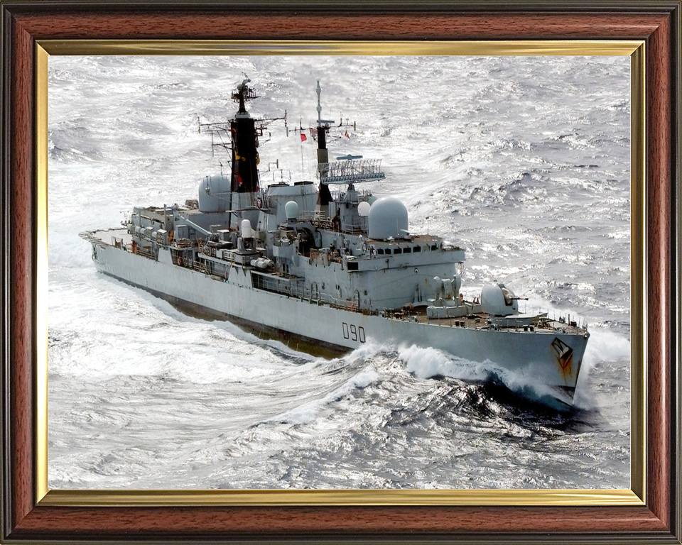 HMS Southampton D90 Type 42 Destroyer February 2006 Photo Print - Posters, Prints, & Visual Artwork - by Hampshire Prints (image 9 of 9)