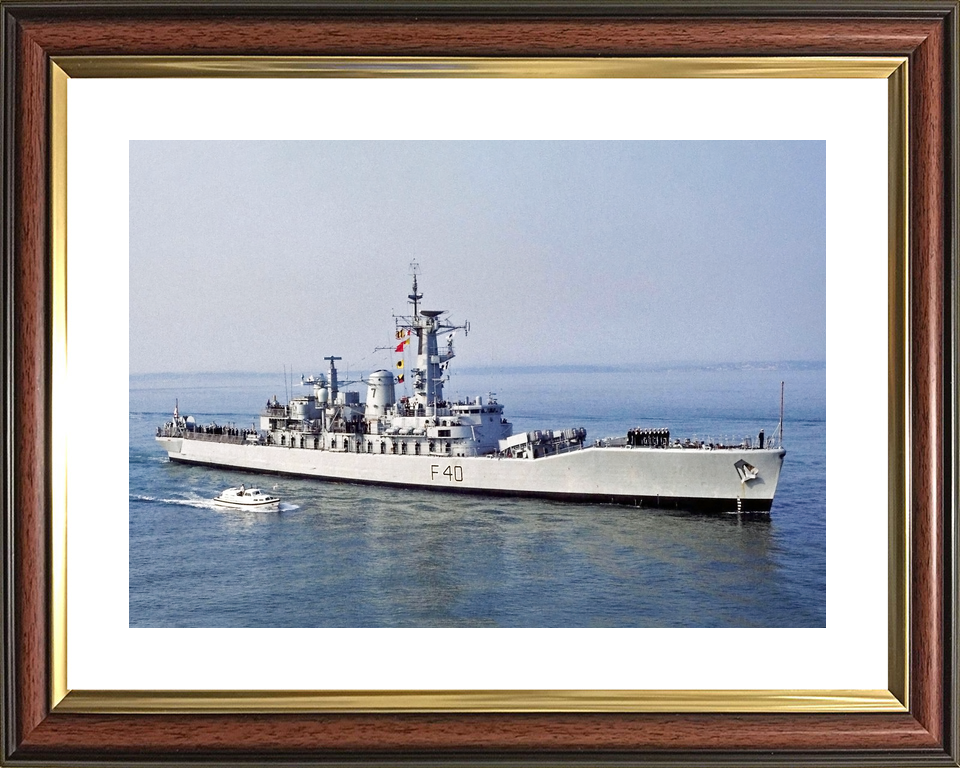 HMS Sirius F40 Leander Class Frigate June 1989 Photo Print - Posters, Prints, & Visual Artwork - by Hampshire Prints (image 8 of 9)