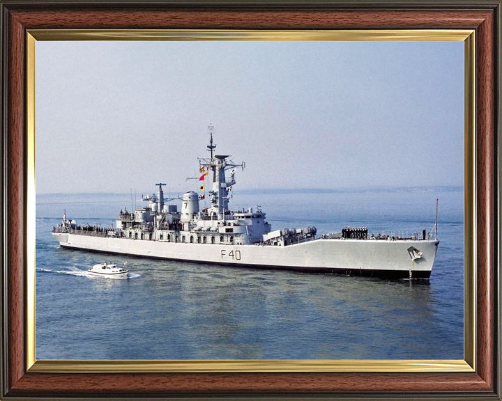 HMS Sirius F40 Leander Class Frigate June 1989 Photo Print - Posters, Prints, & Visual Artwork - by Hampshire Prints (image 9 of 9)