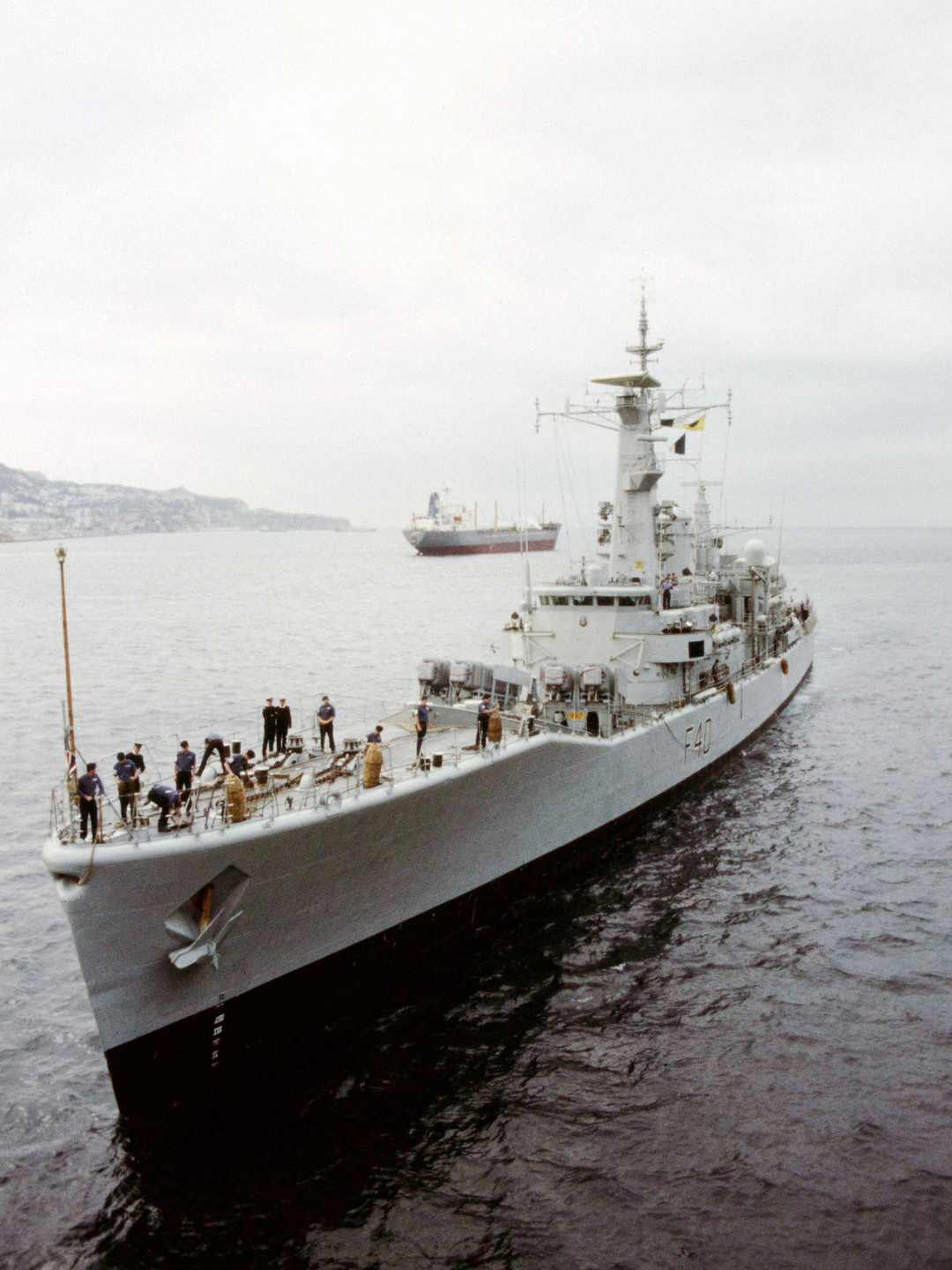 HMS Sirius F40 Leander Class Frigate April 1989 Photo Print - Posters, Prints, & Visual Artwork - by Hampshire Prints (image 1 of 9)