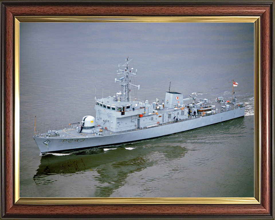 HMS Swift P243 Peacock Class Patrol Vessel July 1986 Photo Print - Posters, Prints, & Visual Artwork - by Hampshire Prints (image 9 of 9)