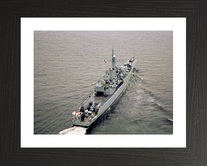 HMS Yarmouth F101 Rothesay Class Frigate Starboard Quarter View Photo Print - Posters, Prints, & Visual Artwork - by Hampshire Prints (image 2 of 9)