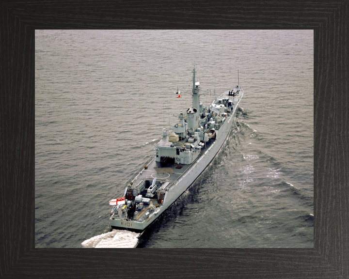 HMS Yarmouth F101 Rothesay Class Frigate Starboard Quarter View Photo Print - Posters, Prints, & Visual Artwork - by Hampshire Prints (image 3 of 9)