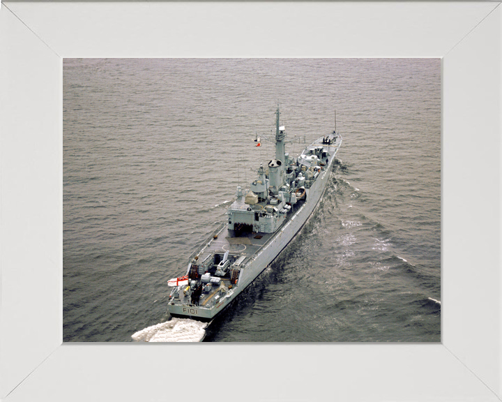 HMS Yarmouth F101 Rothesay Class Frigate Starboard Quarter View Photo Print - Posters, Prints, & Visual Artwork - by Hampshire Prints (image 5 of 9)