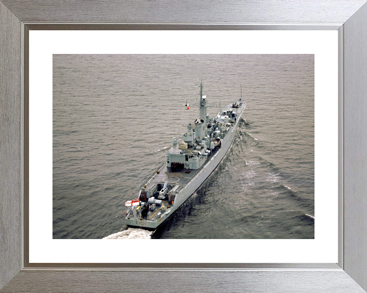 HMS Yarmouth F101 Rothesay Class Frigate Starboard Quarter View Photo Print - Posters, Prints, & Visual Artwork - by Hampshire Prints (image 6 of 9)