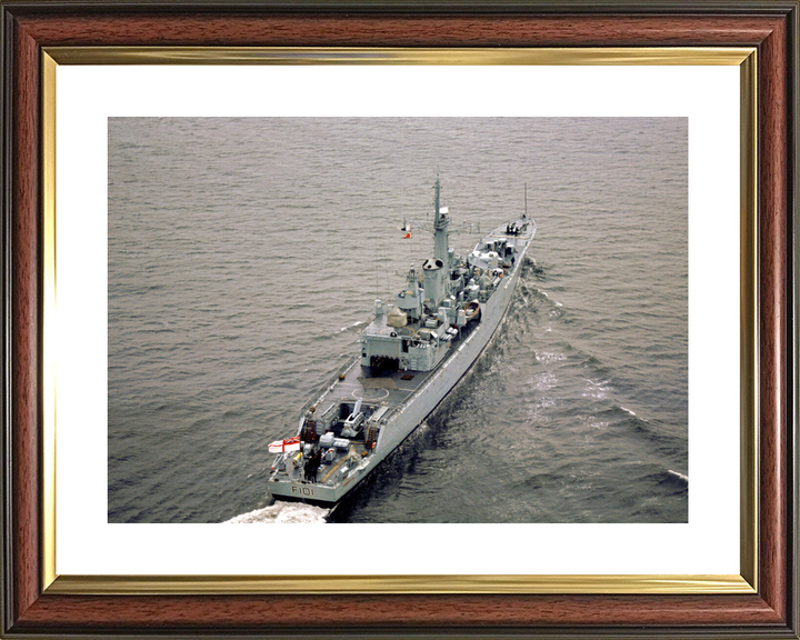HMS Yarmouth F101 Rothesay Class Frigate Starboard Quarter View Photo Print - Posters, Prints, & Visual Artwork - by Hampshire Prints (image 8 of 9)