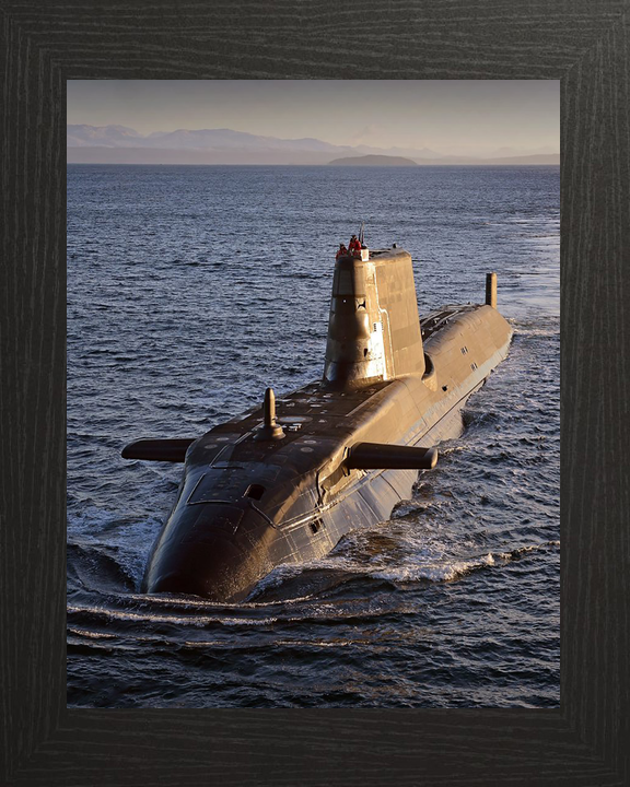 HMS Ambush S120 Astute Class Submarine December 2012