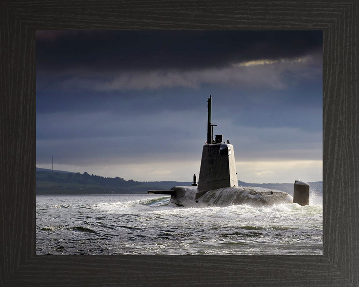 HMS Ambush S120 Astute Class Submarine 2013 Silhouette