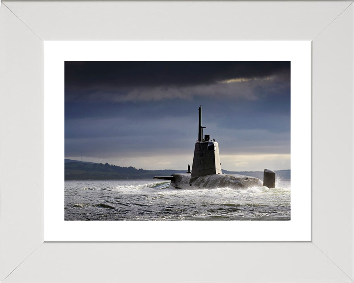 HMS Ambush S120 Astute Class Submarine 2013 Silhouette