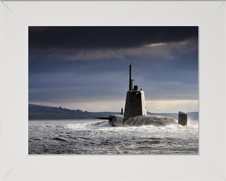 HMS Ambush S120 Astute Class Submarine 2013 Silhouette