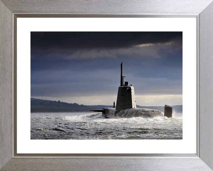 HMS Ambush S120 Astute Class Submarine 2013 Silhouette