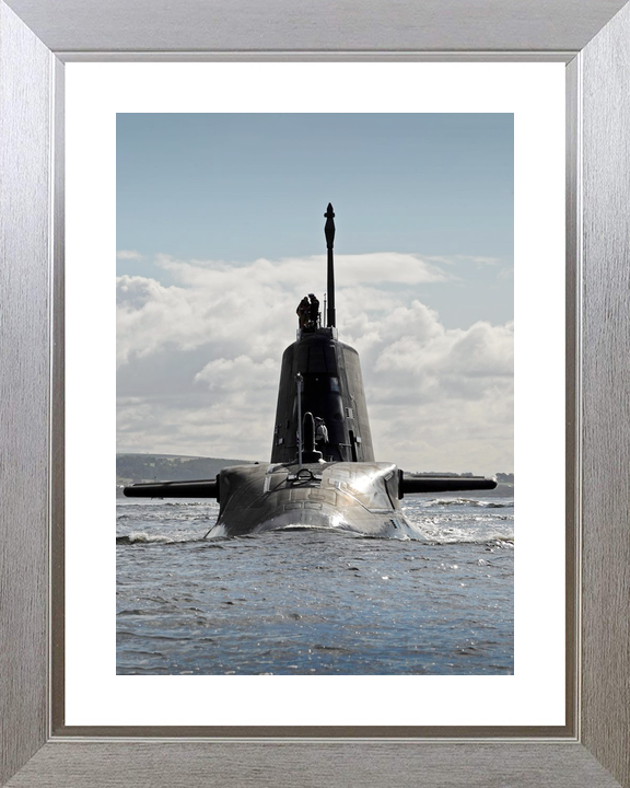 HMS Ambush S120 Astute Class Submarine 2012 Bow