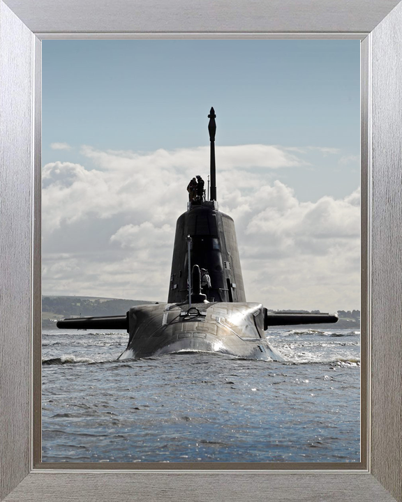 HMS Ambush S120 Astute Class Submarine 2012 Bow