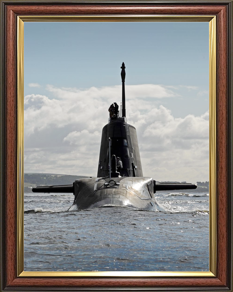 HMS Ambush S120 Astute Class Submarine 2012 Bow