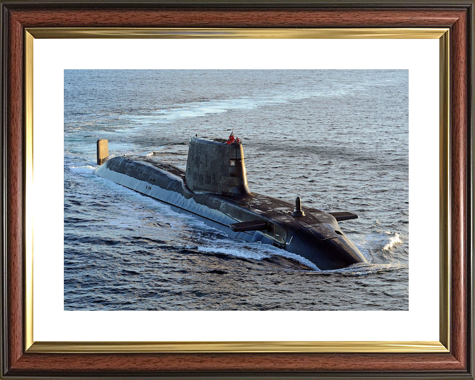 HMS Ambush S120 Astute Class Submarine Dec 2012 Trials