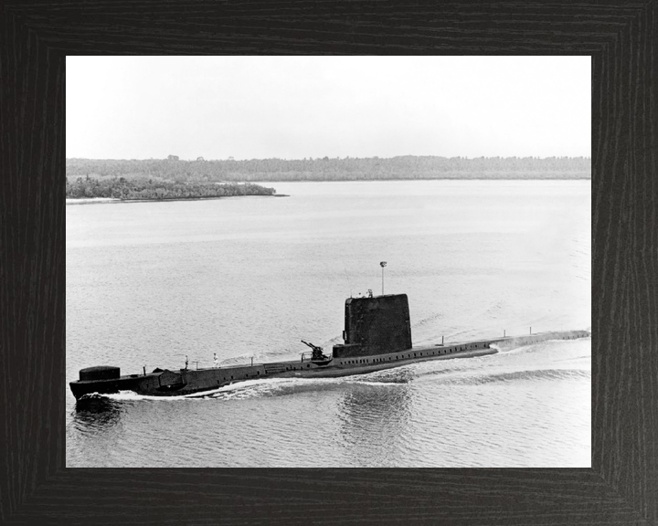 HMS Andrew P423 Amphion Class Submarine Port Side