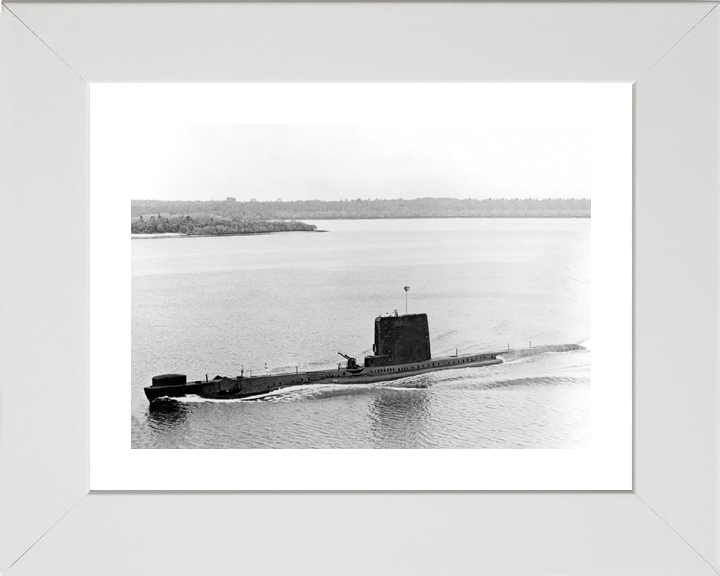 HMS Andrew P423 Amphion Class Submarine Port Side
