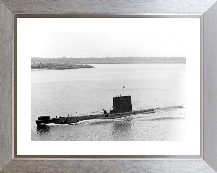 HMS Andrew P423 Amphion Class Submarine Port Side