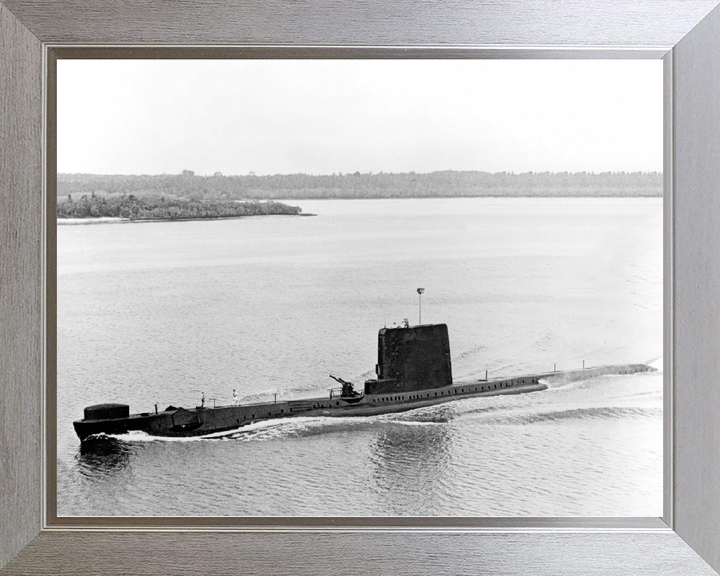 HMS Andrew P423 Amphion Class Submarine Port Side