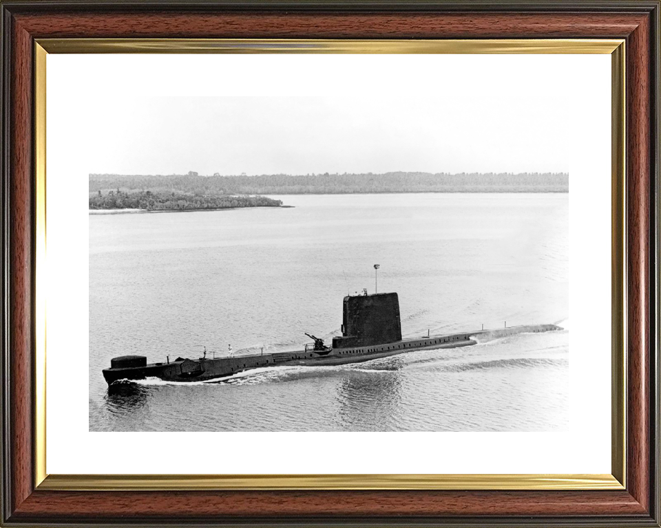 HMS Andrew P423 Amphion Class Submarine Port Side