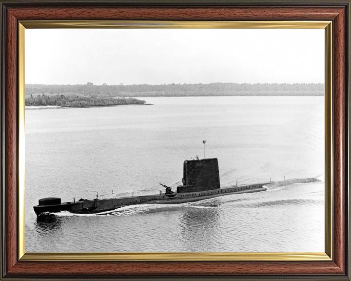 HMS Andrew P423 Amphion Class Submarine Port Side