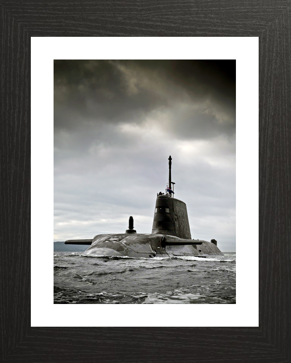HMS Artful S121 Astute Class Submarine 2010 Portrait