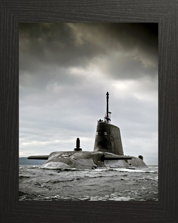 HMS Artful S121 Astute Class Submarine 2010 Portrait