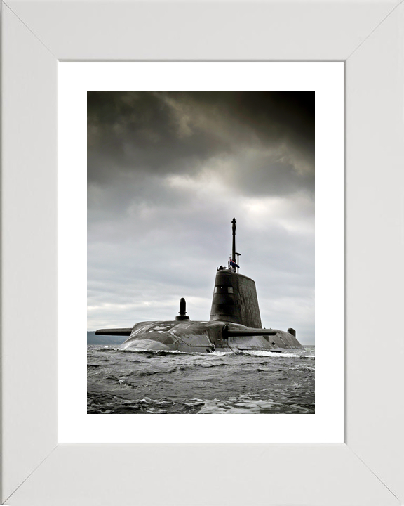 HMS Artful S121 Astute Class Submarine 2010 Portrait