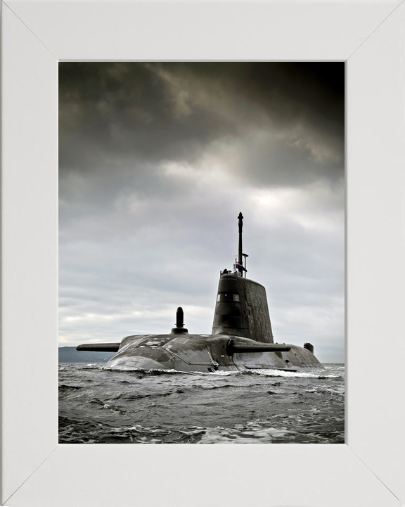 HMS Artful S121 Astute Class Submarine 2010 Portrait