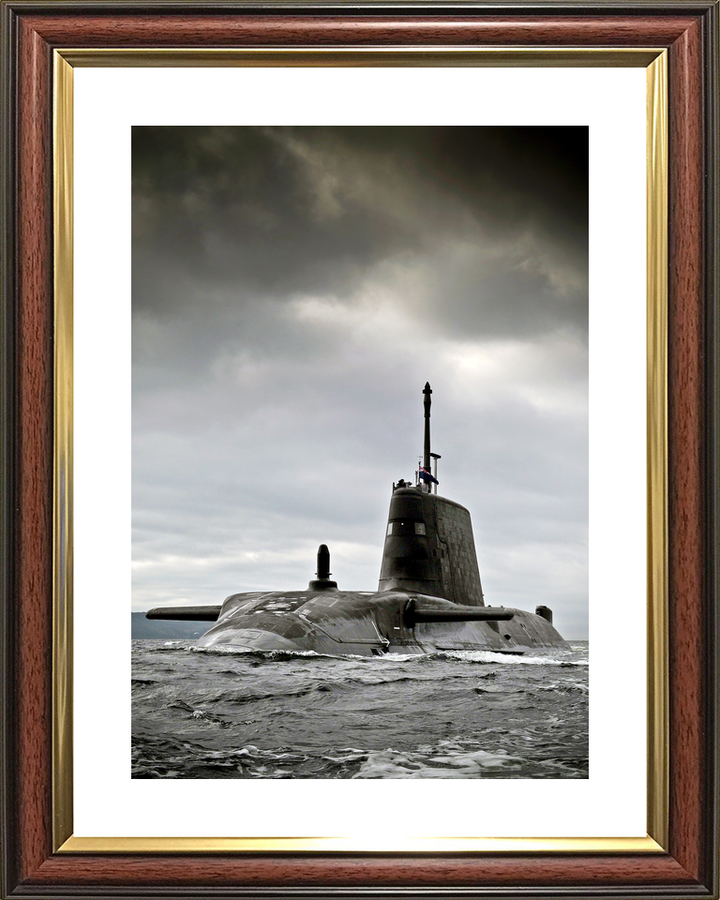 HMS Artful S121 Astute Class Submarine 2010 Portrait
