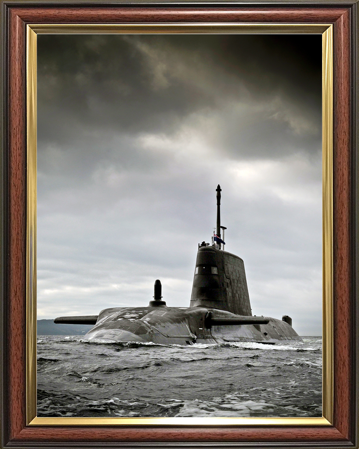 HMS Artful S121 Astute Class Submarine 2010 Portrait