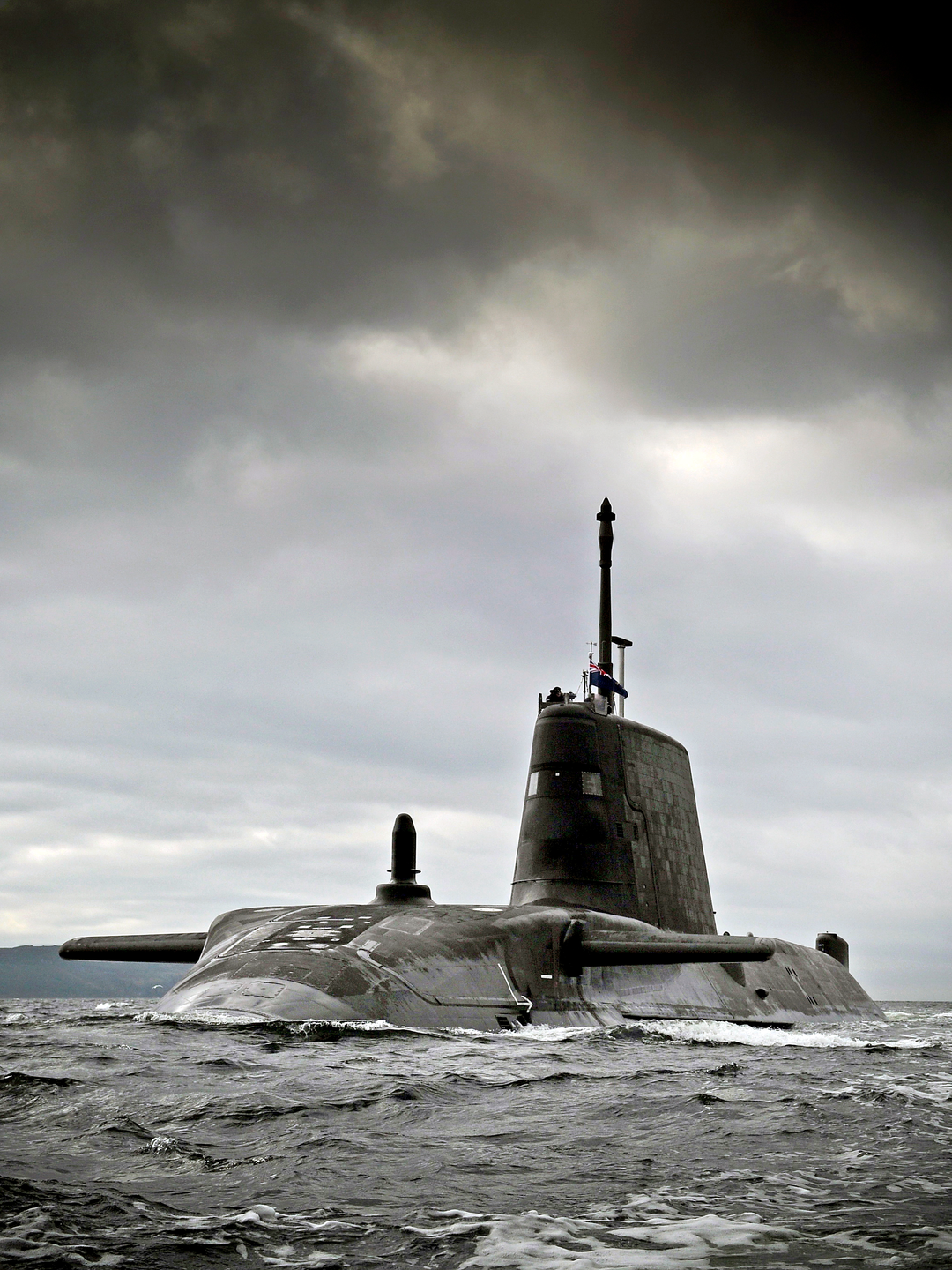 HMS Artful S121 Astute Class Submarine 2010 Portrait