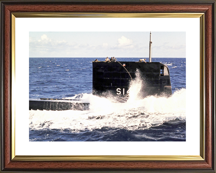 HMS Onslaught S14 Oberon Class Submarine 1963